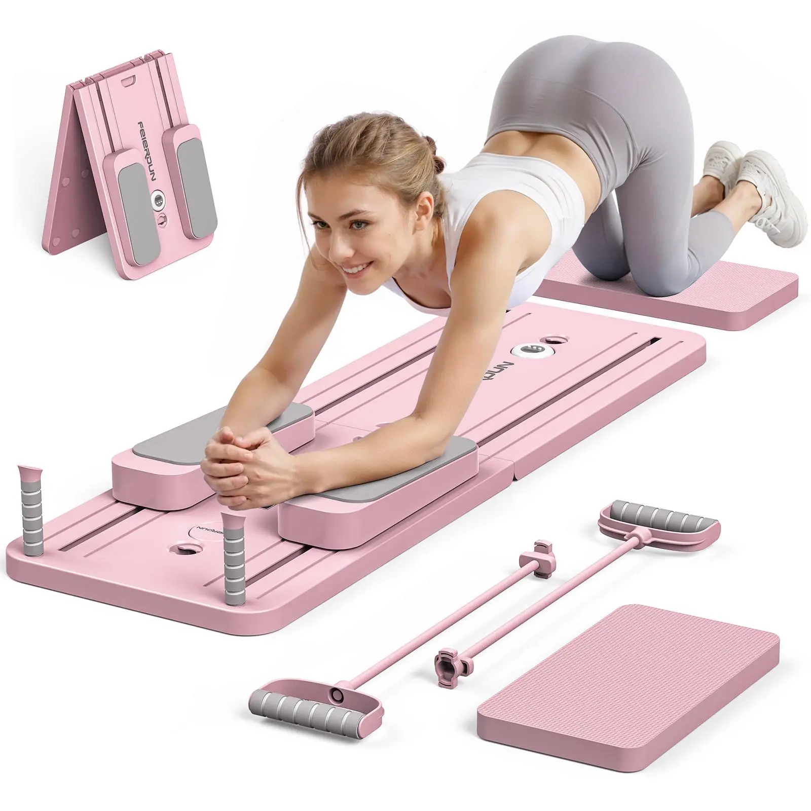Pilates & Yoga Tina Fehrenbach - Складная доска для пилатеса, многофункциональный тренажер
